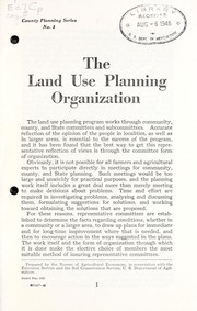 The land use planning organization