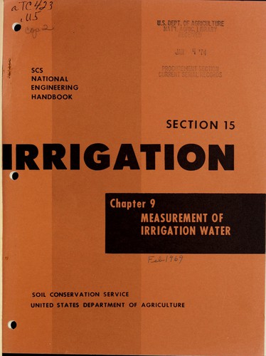SCS national engineering handbook