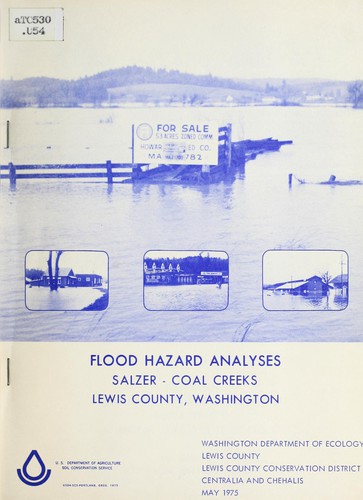 Flood hazard analyses, Salzer-Coal Creeks, Lewis County, Wash