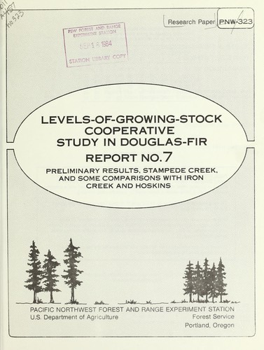 Levels-of-growing-stock cooperative study in Douglas-fir