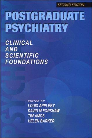 Postgraduate psychiatry