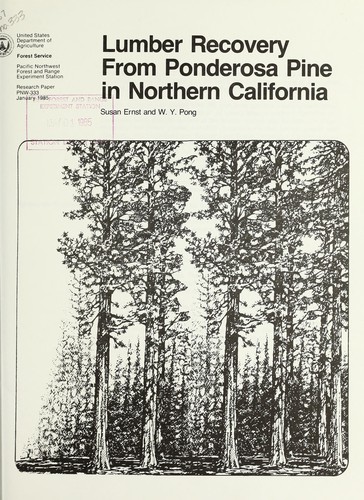 Lumber recovery from ponderosa pine in northern California