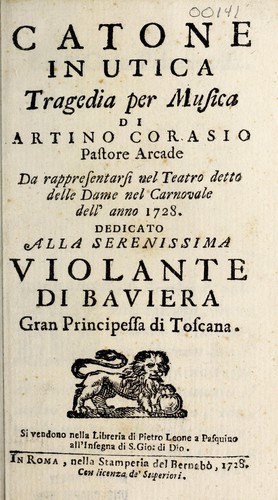 Catone in Utica