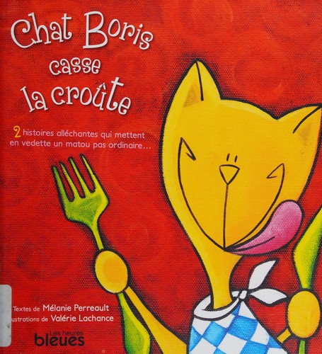 Chat Boris casse la croûte