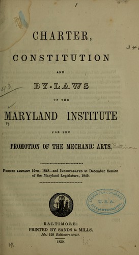Charter, constitution