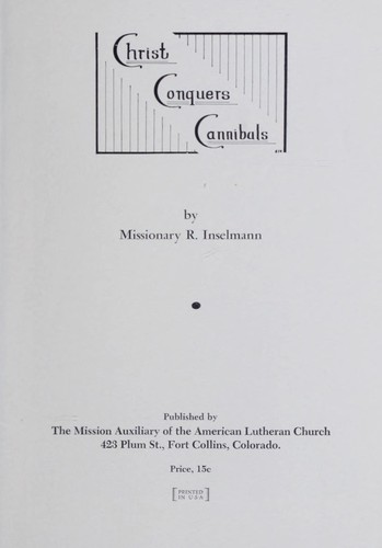 Christ conquers cannibals