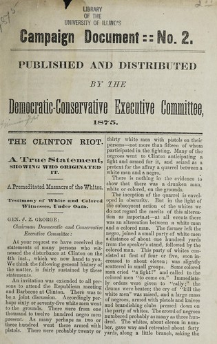 The Clinton riot