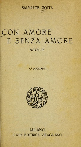 Con amore e senza amore