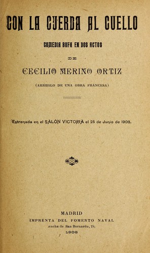 Con la cuerda al cuello