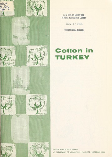 Cotton in Turkey