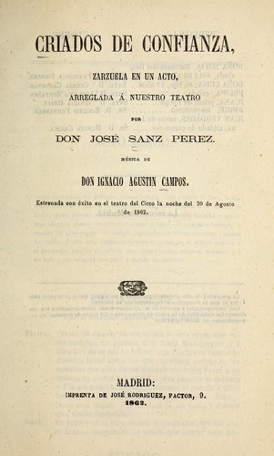 Criados de confianza