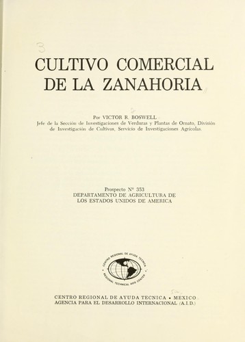Cultivo comercial de la zanahoria