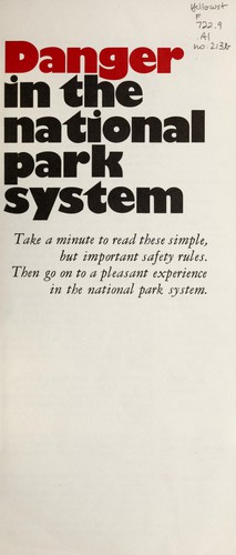 Danger in the national park system