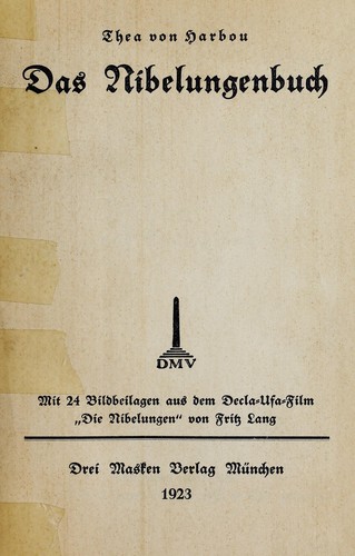 Das Nibelungenbuch