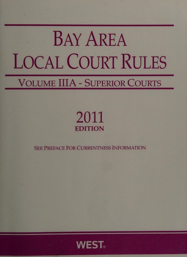Bay Area local court rules
