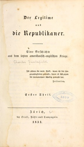 Der Legitime und die Republikaner