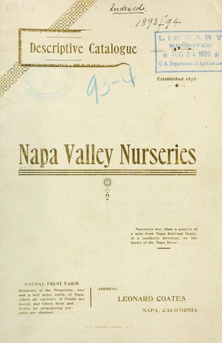 Descriptive catalogue
