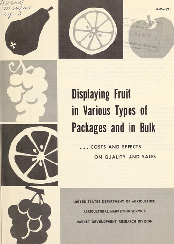 Display fruit in various types of packages and in bulk