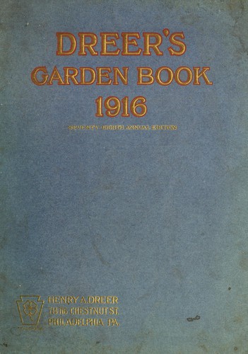 Dreer's garden book 1916