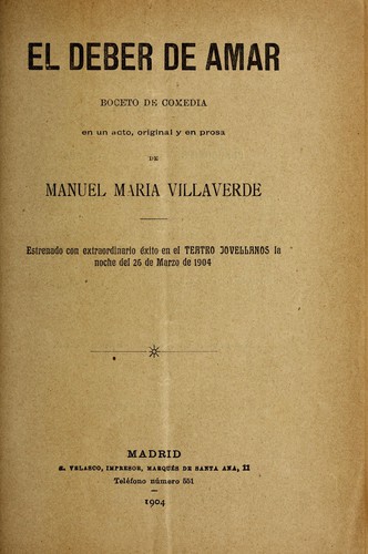 El deber de amar