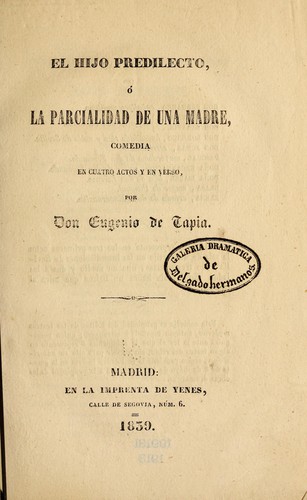 El hijo predilecto