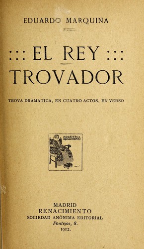 El rey trovador