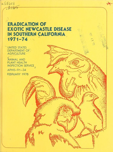 Eradication of exotic Newcastle disease in southern California, 1971-74