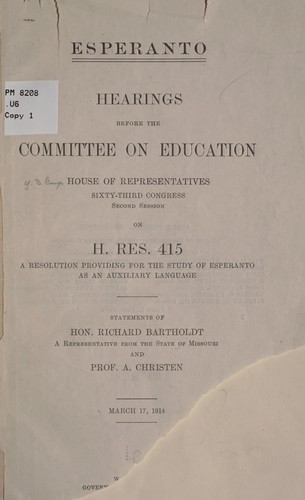 Esperanto