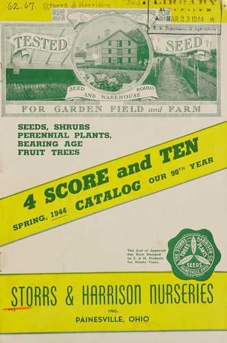 Tested seed for garden, field and farm