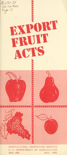 Export fruit acts