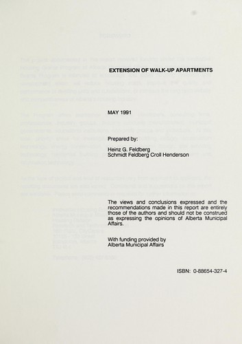 Extension of walk-up apartments