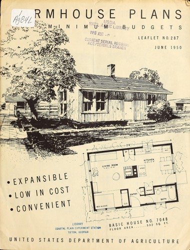 Farmhouse plans for minimum budgets