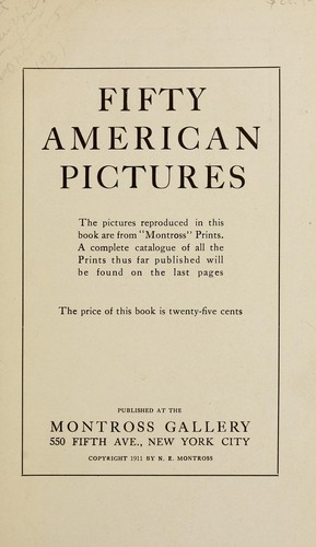 Fifty American pictures