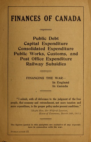 Finances of Canada