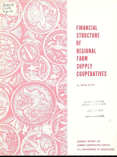 Financial structure of regional farm supply cooperatives