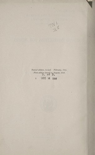 First-aid instructions for miners
