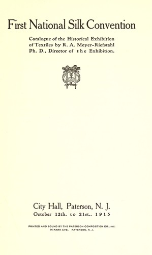 First national silk convention