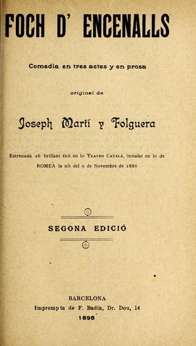 Foch d'encenalls