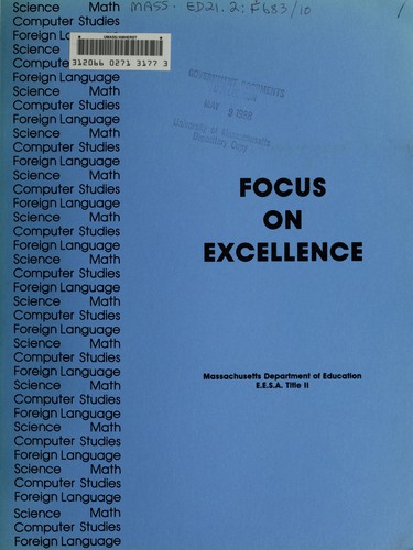 Focus on excellence