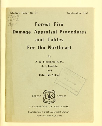 Forest fire damage appraisal procedures and tables for the Northeast