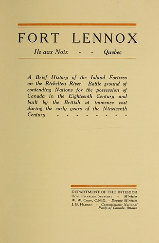 Fort Lennox, Ile aux Noix, Quebec