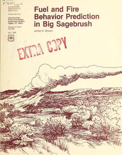 Fuel and fire behavior prediction in big sagebrush