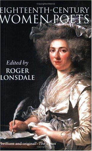 Eighteenth century women poets