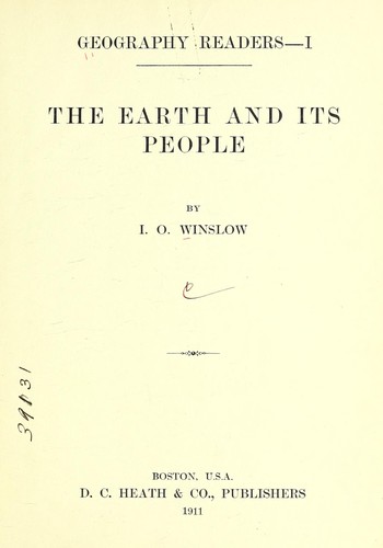 Geography readers ...