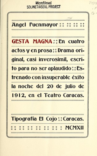 Gesta magna