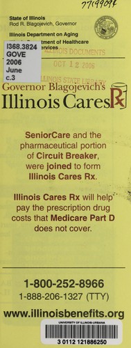 Governor Blagojevich's Illinois Cares Rx