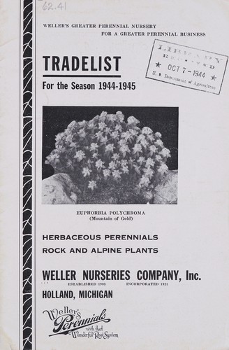 Tradelist for the season 1944-1945