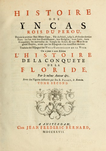 Histoire des Yncas
