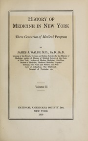 History of medicine in New York