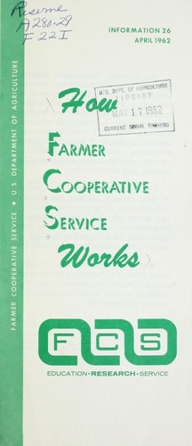 How Farmer Cooperative Service works